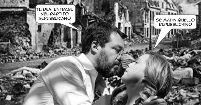 Amore tra le macerie del Quirinale