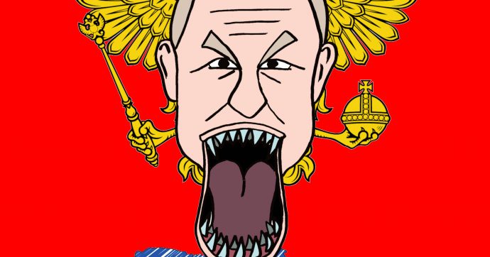 Il “mostro” Putin invade l’Ucraina [Vignetta]