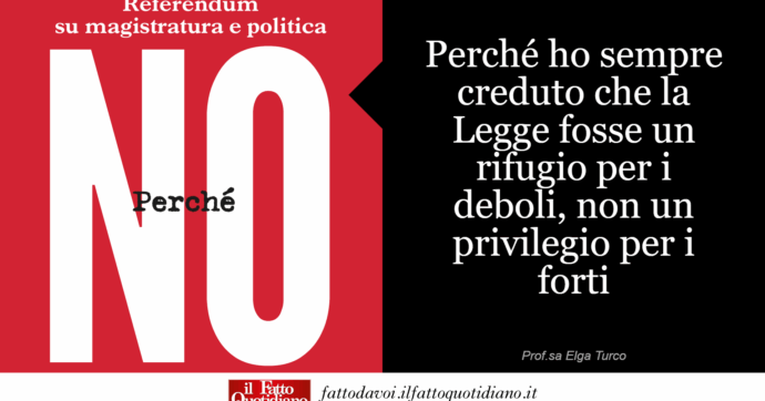 Lettera aperta sul Referendum: La giustizia non deve avere paura del potere
